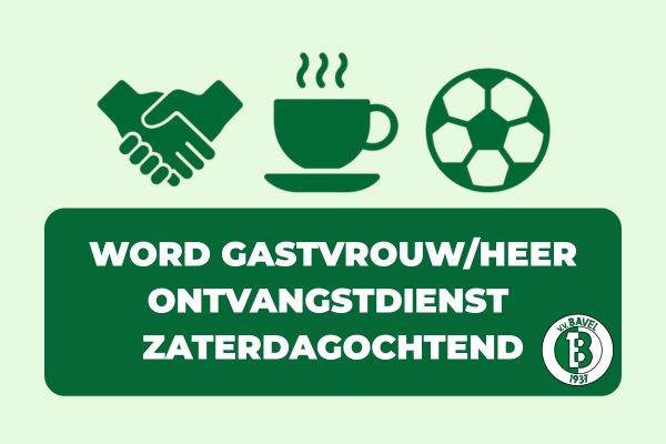 Help mee met een gastvrij ontvangst van spelers en bezoekers