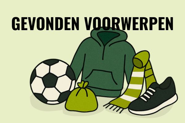 Gevonden voorwerpen – graag ophalen vóór de winterstop